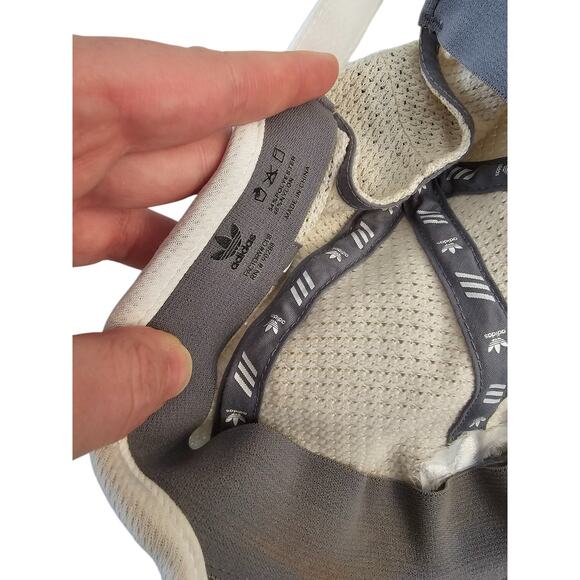 Adidas Womens Strapback Knit Baseball Hat Cap Light Beige - Picture 4 of 4